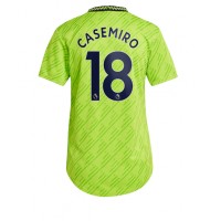Manchester United Casemiro #18 Tredjetrøje Dame 2022-23 Kortærmet